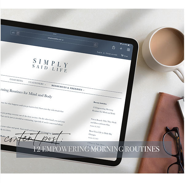 12 Empowering Morning Routines for Mind and Body