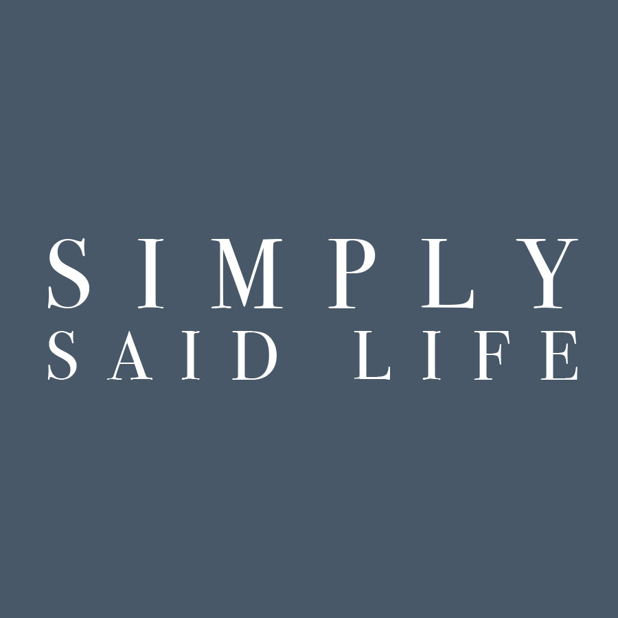 Simply Said Life